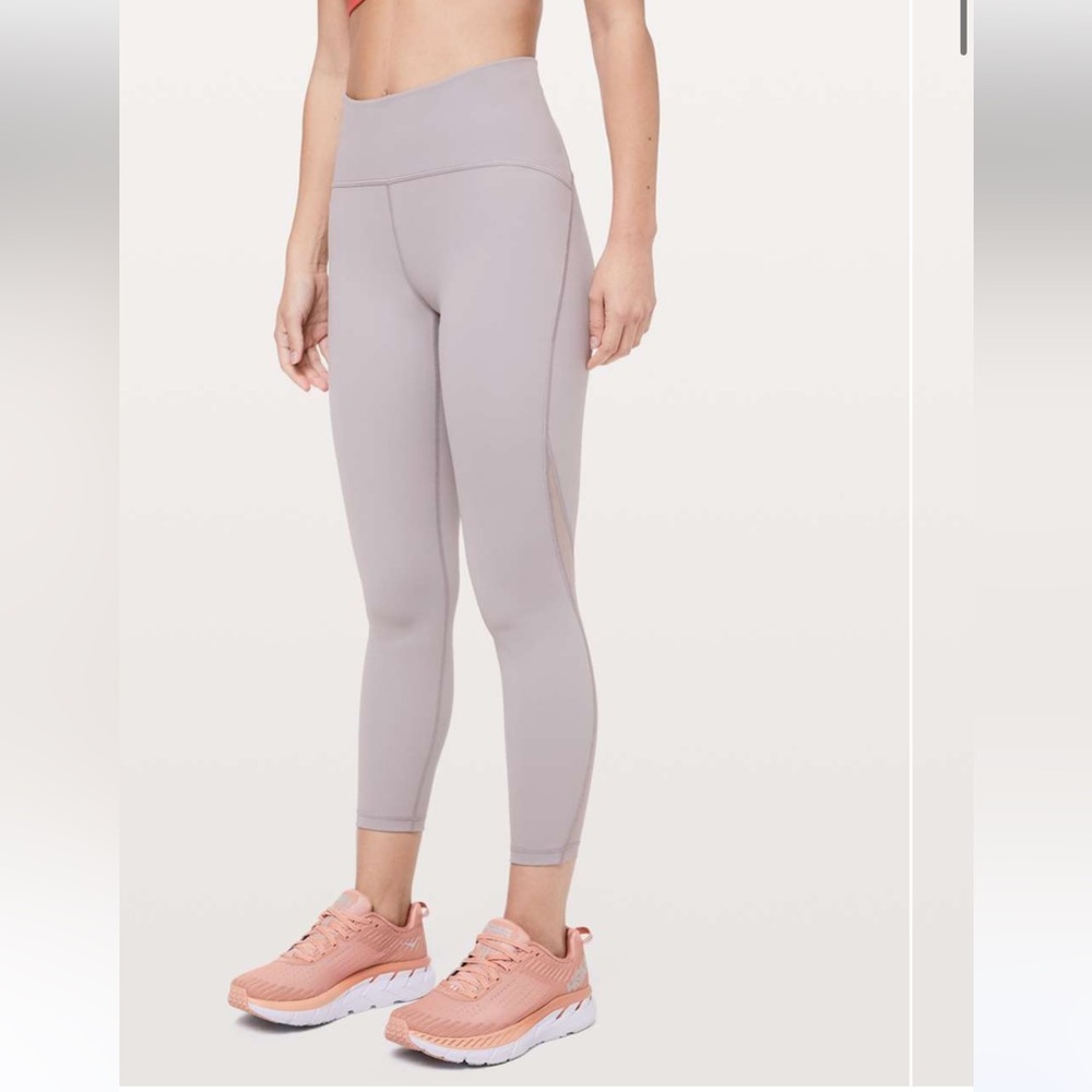 Lululemon Train Times 7/8 Pant *25" Dark Chrome